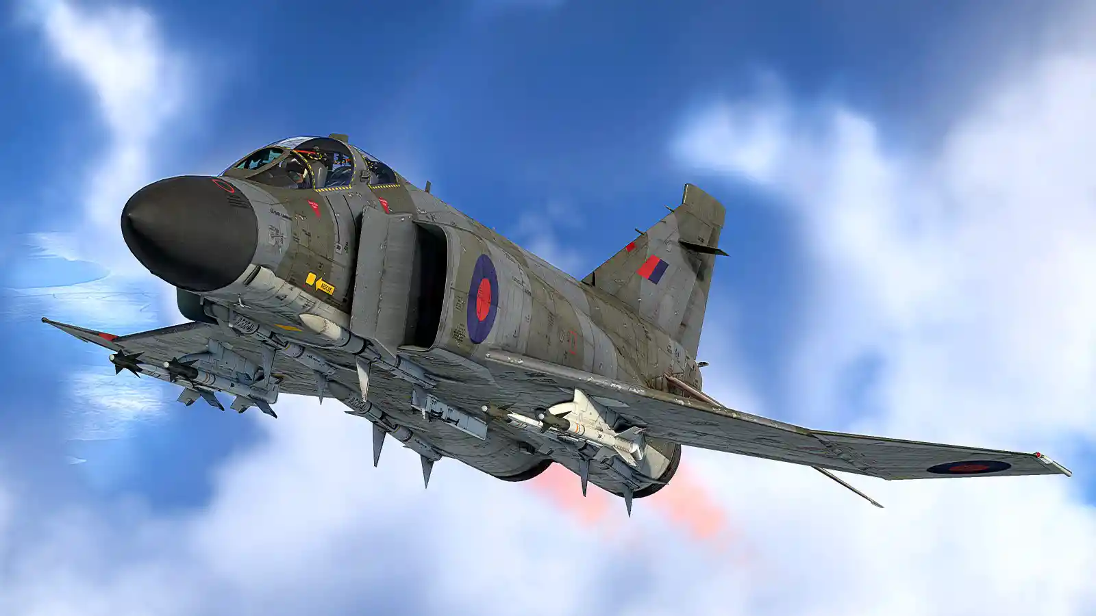【メーカー包装済】 英国空軍攻撃戦闘機ファントムFGR-2 航空機・ヘリコプター